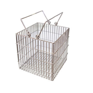 ตะกร้าสแตนเลสใส่อุปกรณ์ (Test Tube Stand (Plastic))