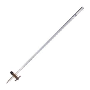 บิวเรตก๊อกเทปล่อน (Burette with Straights Stopcock and Standard PTFE)