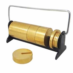 ลูกตุ้มนํ้าหนักพร้อมที่วาง