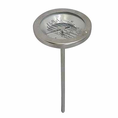 ทอร์โมมิเตอร์วัดอุณหภูมิในดินแบบหน้าปัด