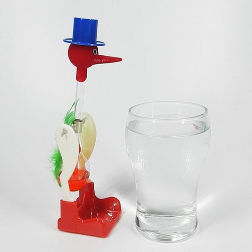 นกกระจอกกินนํ้า (Drinking Bird)