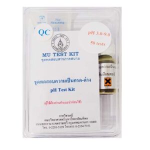 ทดสอบความเป็นกรด-ด่าง (pH 3.0-9.0)