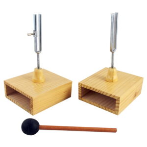 ชุดส้อมเสียง 2 ชิ้น/ชุด พร้อมไม้เคาะ