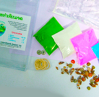 ชุดการทำเทียนเจล