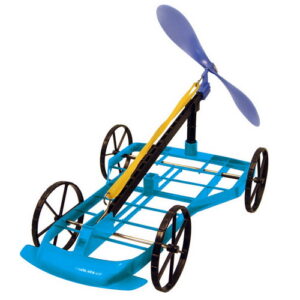 รถยางรัดและแรงลม (Wind and Elastic Powered Car)