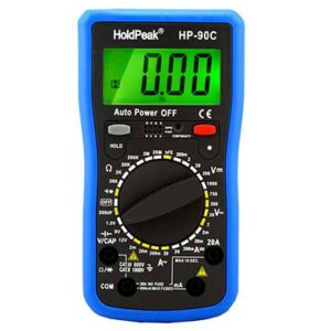 มัลติมิเตอร์แบบดิจิตอล ยี่ห้อ HoldPeak รุ่น HP90C