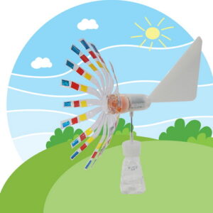 ชุดกังหันลมผลิตไฟฟ้า (Tabletop Turbine)