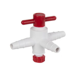 ข้อต่อ 3 ทาง มีวาล์ว (Connection Tube 3 way with valve, PE)