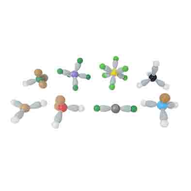 แบบจำลองรูปร่างโมเลกุล 8 รูปแบบ