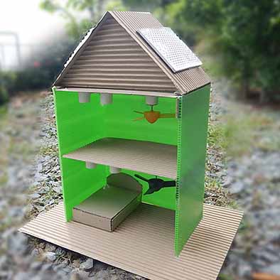 ชุดบ้านพลังงานแสงอาทิตย์แบบประกอบ