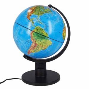 ลูกโลกแสดงลักษณะภูมิศาสตร์และประเทศ แบบ 2 in 1 ขนาด 25 ซม.