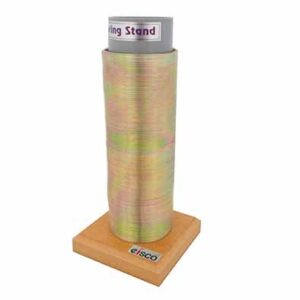 สปริงสำหรับสาธิตคลื่นตามขวาง  พร้อมฐานตั้ง