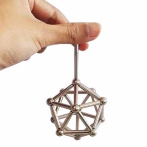 แท่งแม่เหล็กพร้อมลูกกลมแบบ DIY