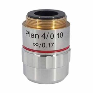 เลนส์วัตถุ Plan Infinity 4x